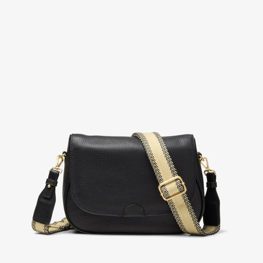 Utility Saddle Black Leather - Clarks Great Value