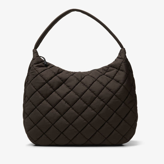 Quilted Tote Dark Brown - Clarks Everyday