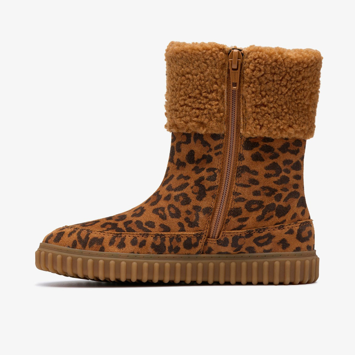 Cove Snug Kid Leopard Print - Clarks Exclusive