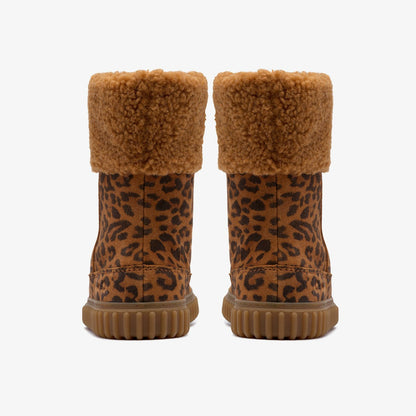 Cove Snug Kid Leopard Print - Clarks Exclusive