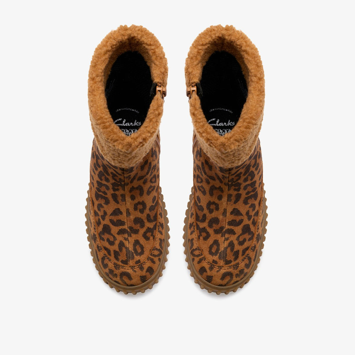 Cove Snug Kid Leopard Print - Clarks Exclusive