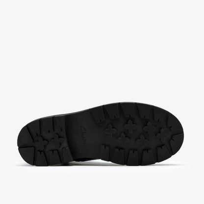 Prague Shine Kid Black Leather - Clarks Trending