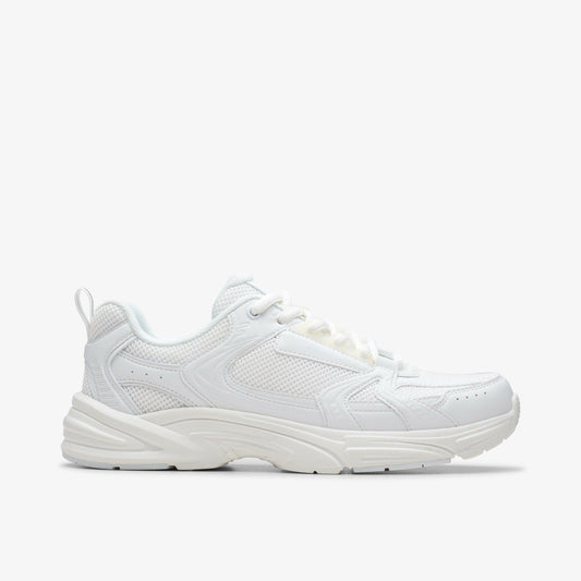 Crafton Move Youth White/White - Clarks Recommended