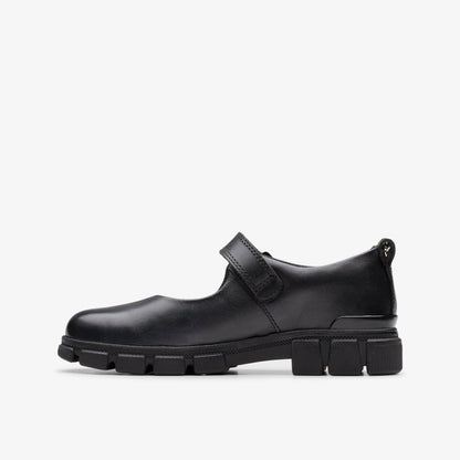 Evyn Pure Kid Black Leather - Clarks Essential