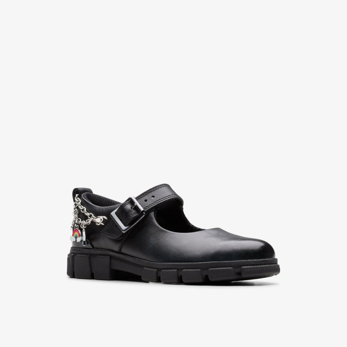 Evyn Pure Kid Black Leather - Clarks Essential