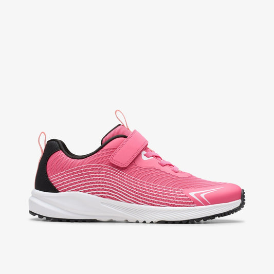 Deyes Dash Youth Pink Synthetic - Clarks Premium