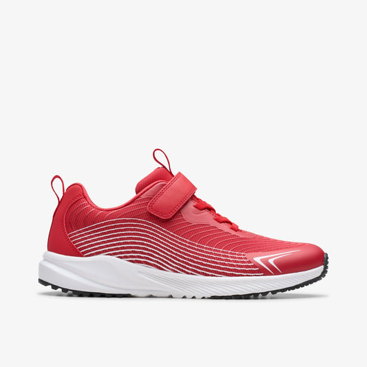 Deyes Dash Youth Red Synthetic - Clarks Exclusive