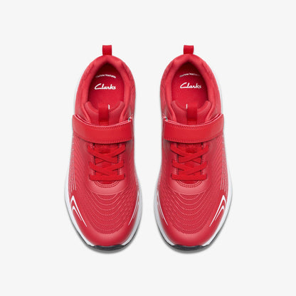 Deyes Dash Youth Red Synthetic - Clarks Exclusive