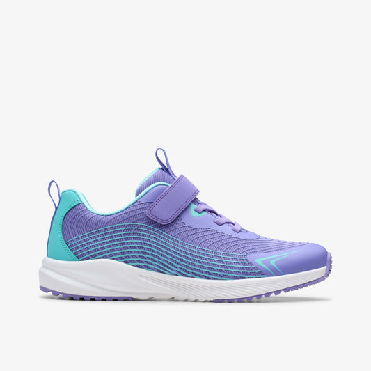 Deyes Dash Youth Purple Synthetic - Clarks Recommended