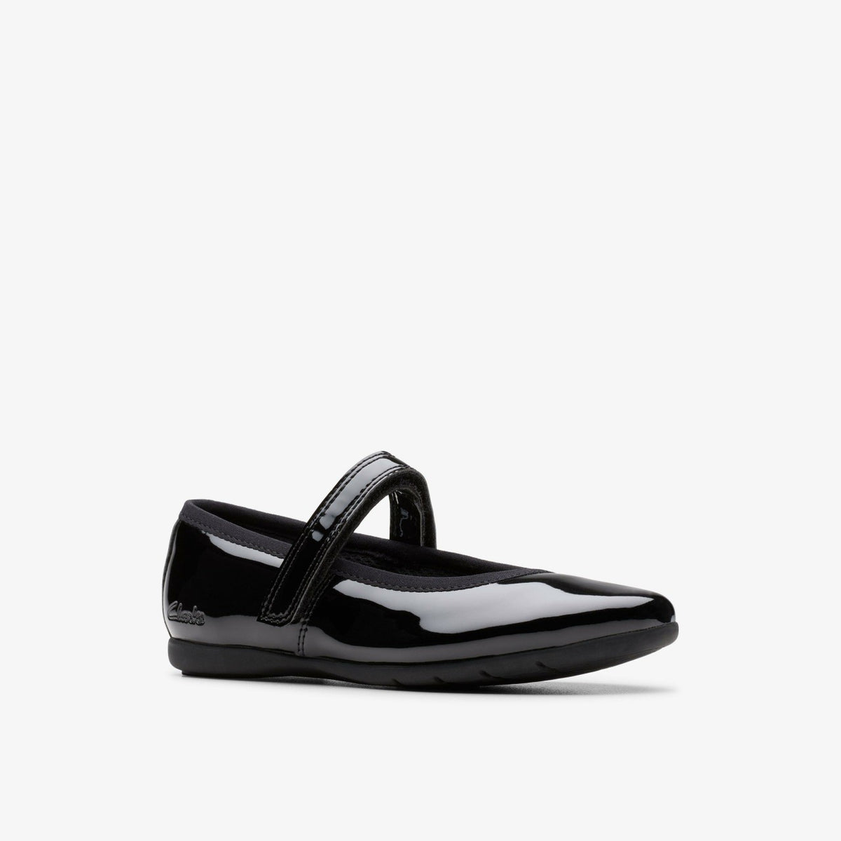 Dance Wish Kid Black Patent - Clarks Essential