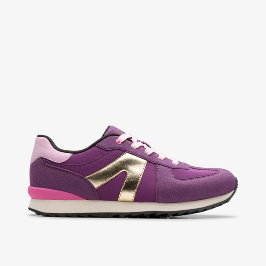 Jaspen Vibe Youth Purple - Clarks Premium