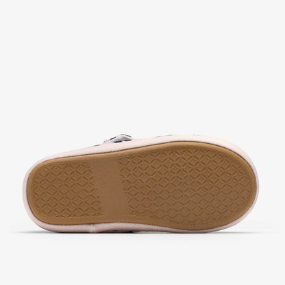 Fluffy Snug Kid Blush Pink Print - Clarks Popular