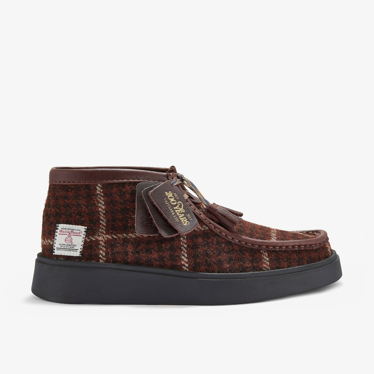 Torview Hi Burgundy Combination - Clarks Recommended
