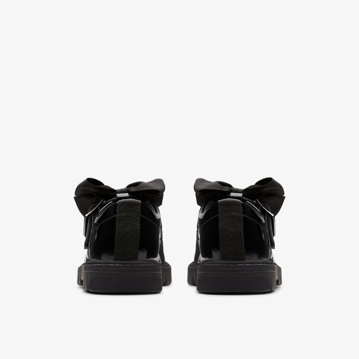 Lorcam Jane Kid Black Patent - Clarks Great Value