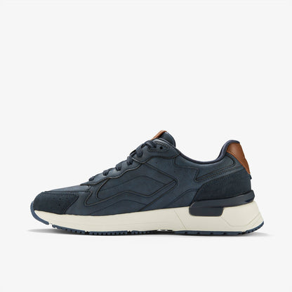 Brayford Lace Navy - Clarks Featured