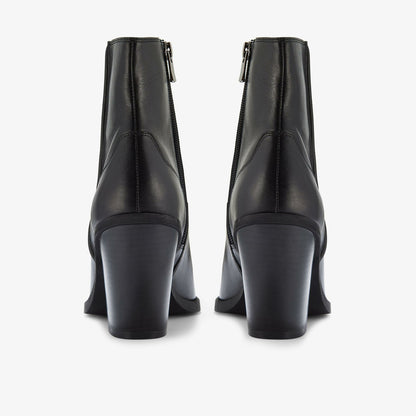 Kheda West Black Leather - Clarks Signature