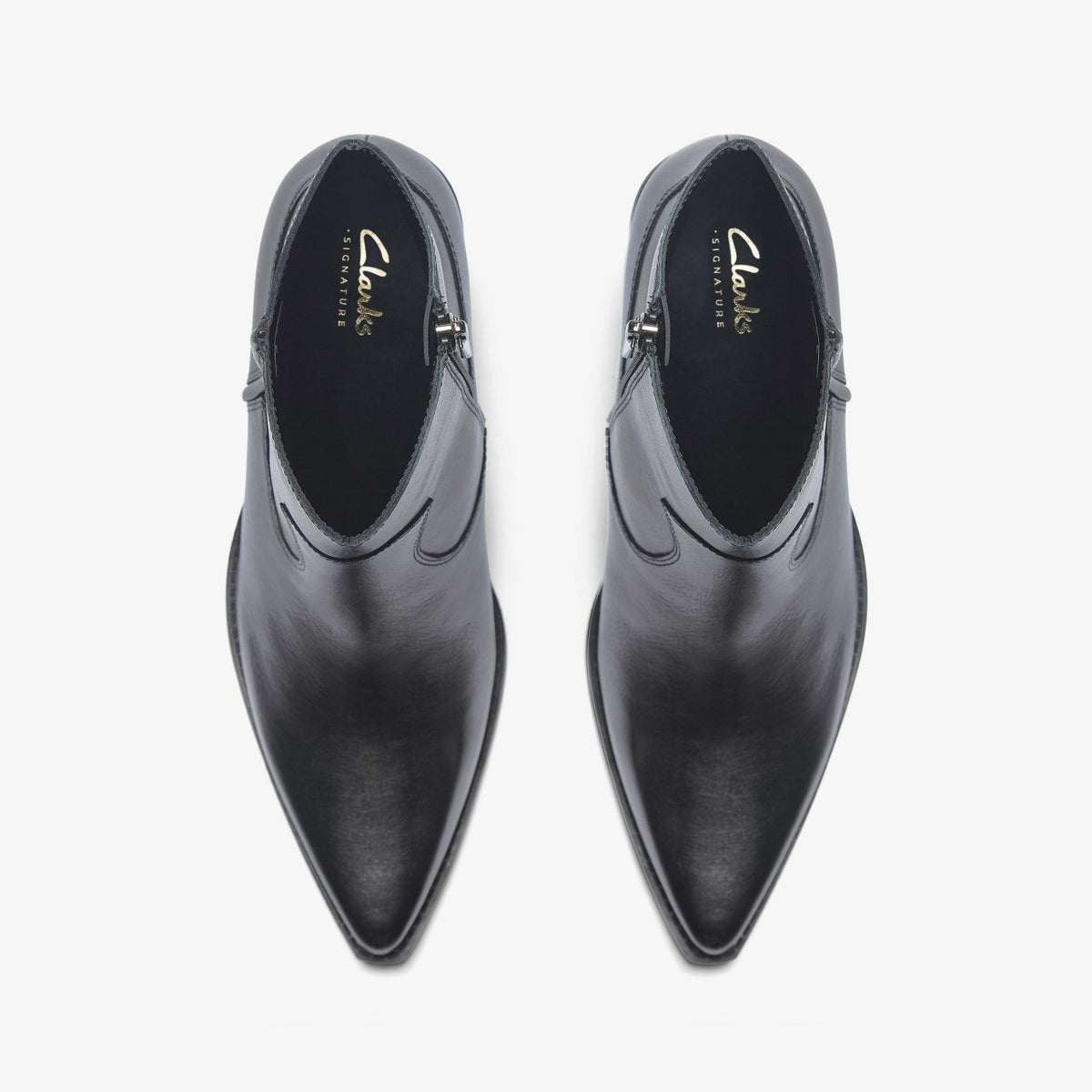 Kheda West Black Leather - Clarks Signature