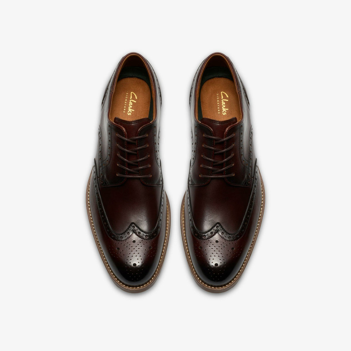 Craft Remi Tip Brown Leather - Clarks Featured