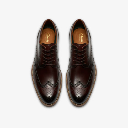 Craft Remi Tip Brown Leather - Clarks Featured