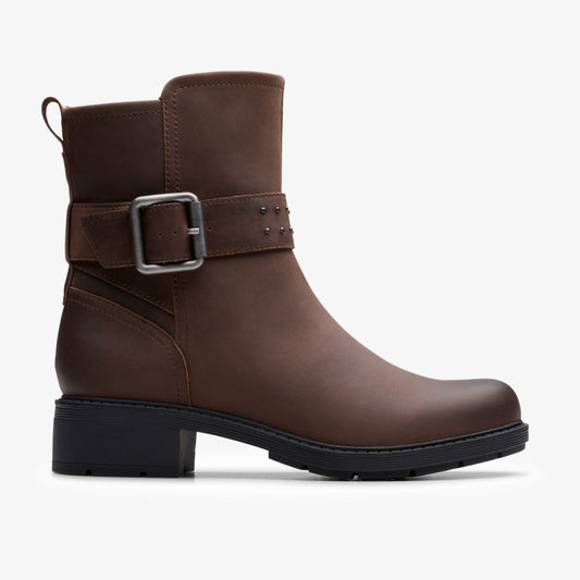 Hearth Buckle Dark Brown - Clarks Featured