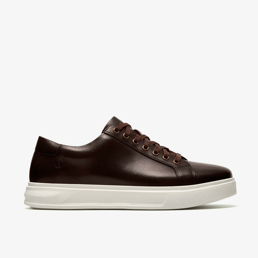 Goswell Tie Brown Leather - Clarks Great Value