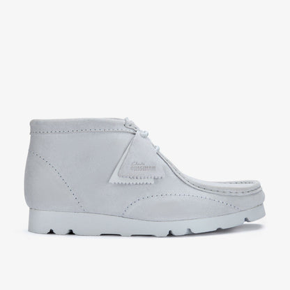 Wallabee Boot PAF Grey/Blue - Clarks Smart Buy