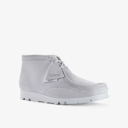 Wallabee Boot PAF Grey/Blue - Clarks Smart Buy