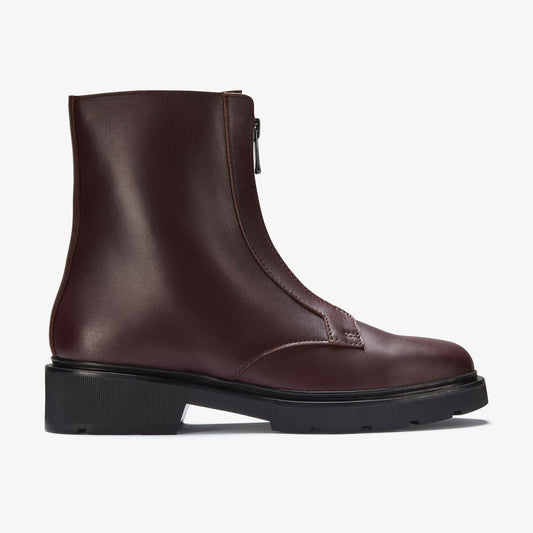 Lauryl Zip Merlot Leather - Clarks Recommended