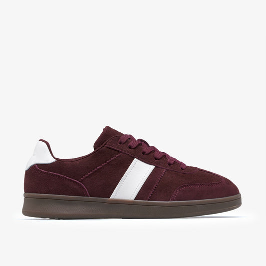 Seco Speed Burgundy Suede - Clarks Special Offer