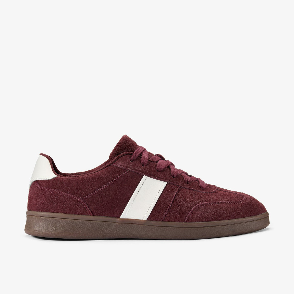 Seco Speed Burgundy Suede - Clarks Classic