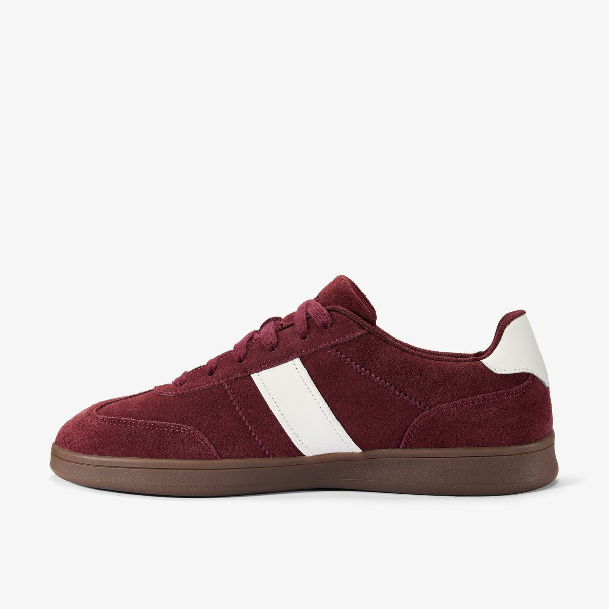 Seco Speed Burgundy Suede - Clarks Classic