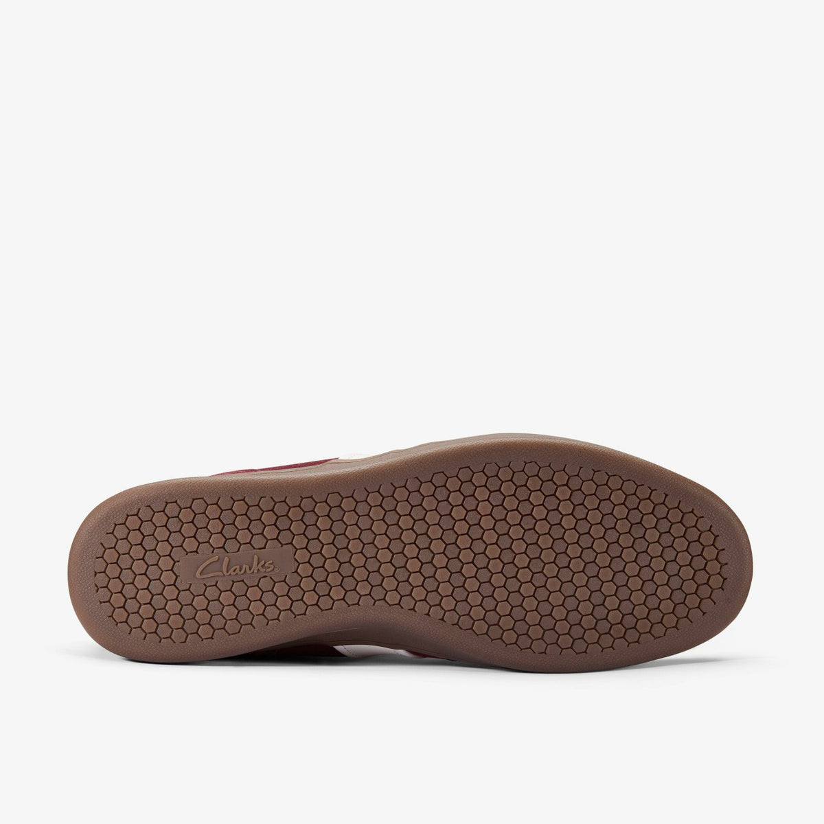 Seco Speed Burgundy Suede - Clarks Classic