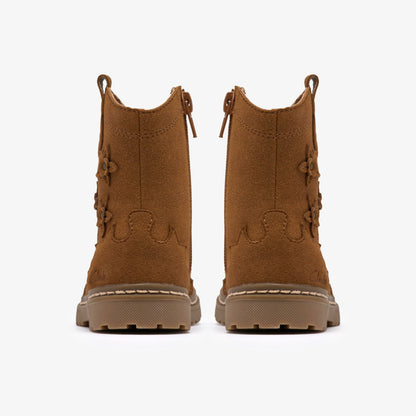 Adelaide Mid Toddler Tan - Clarks Discount