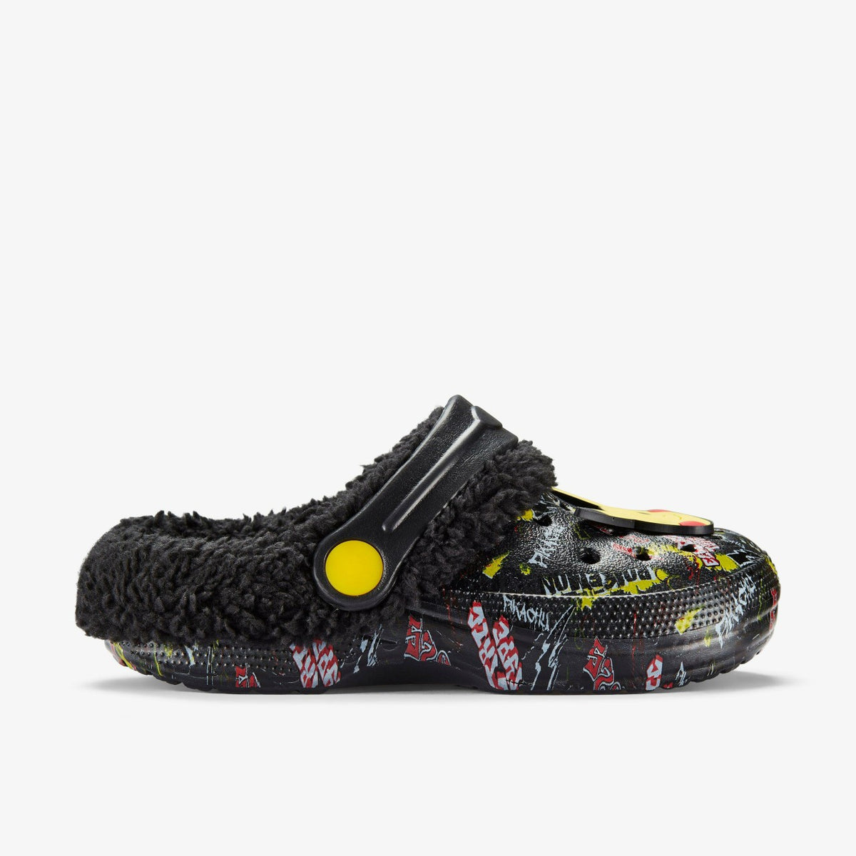 Pika Clog Warm Lined Kid Black Combination - Clarks Popular