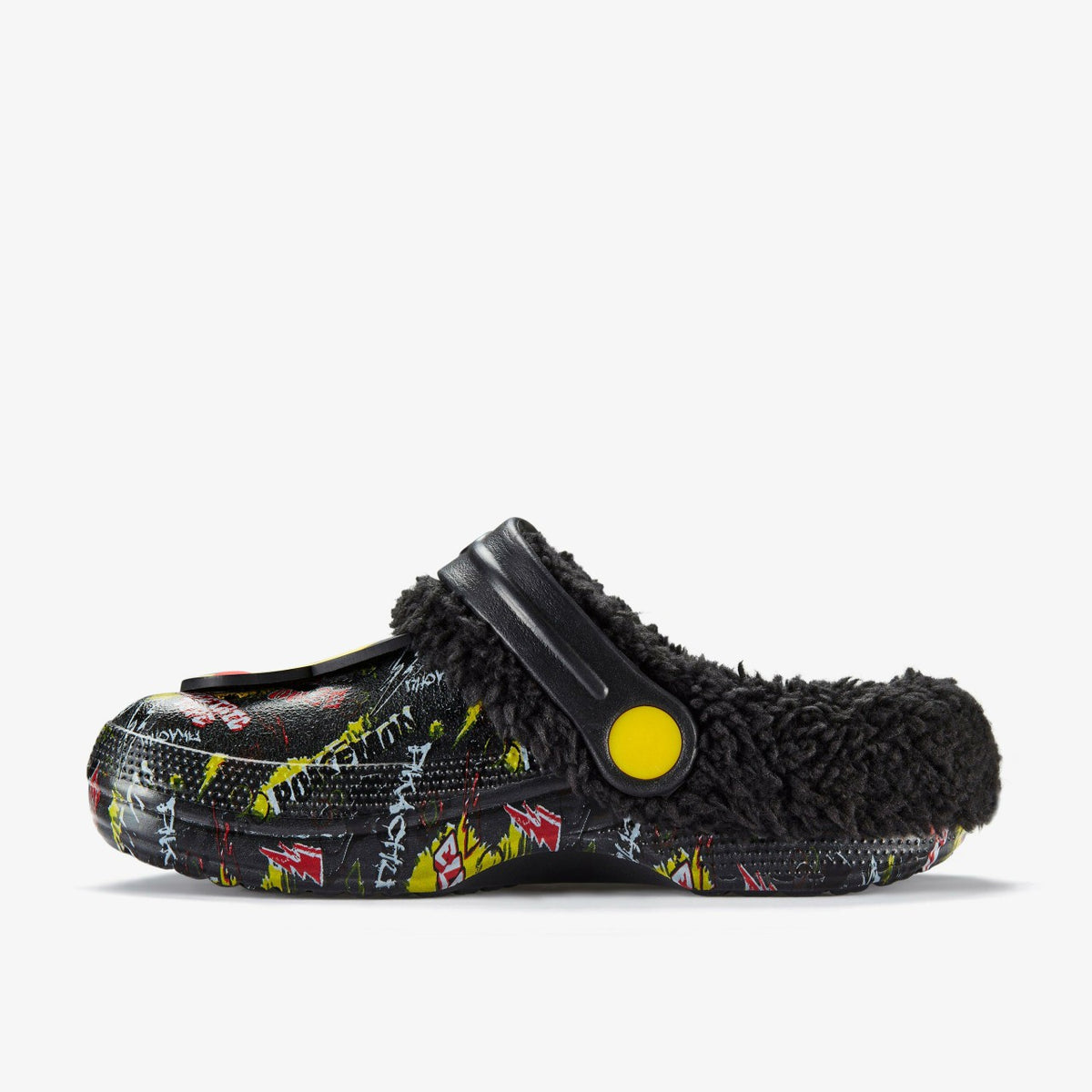 Pika Clog Warm Lined Kid Black Combination - Clarks Popular