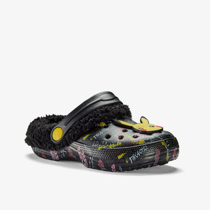 Pika Clog Warm Lined Kid Black Combination - Clarks Popular