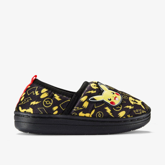 Poke Spark Slip Kid Black/Yellow - Clarks Latest