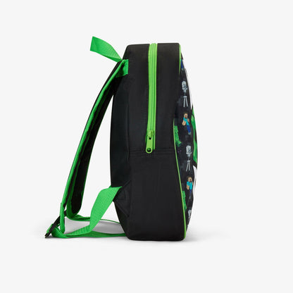 Minecraft GO Backpack Black/Green - Clarks Deals