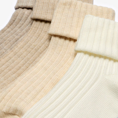 Socks 4 Pack Multicolour 1-2 Years Beige Combination - Clarks Trending