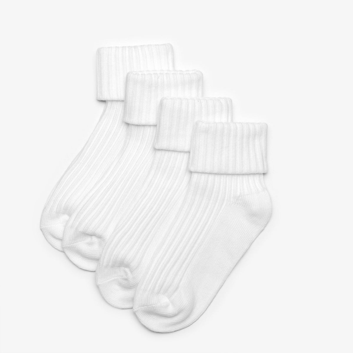 White Socks 4 Pack 1 - 2 Years White - Clarks Latest