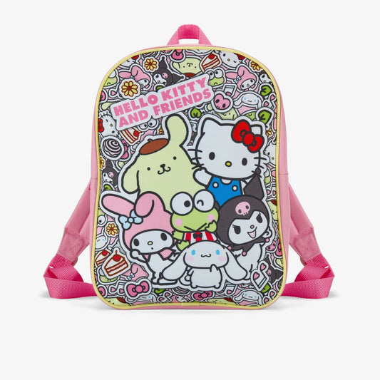 Hello Kitty Friends Backpack Pink Combination - Clarks Popular